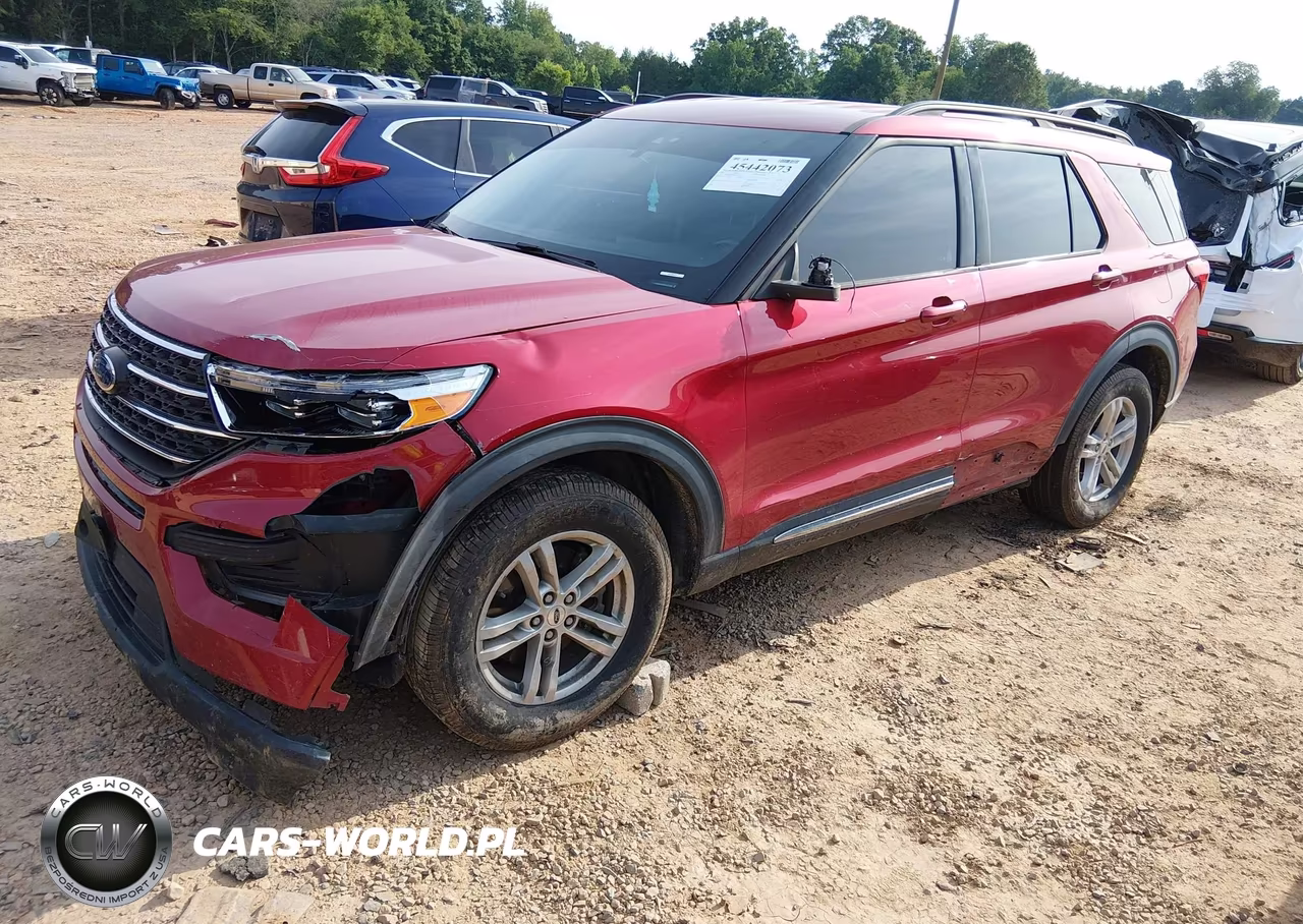 2021 Ford Explorer Xlt VIN:1FMSK8DH5MGA77585 - 2