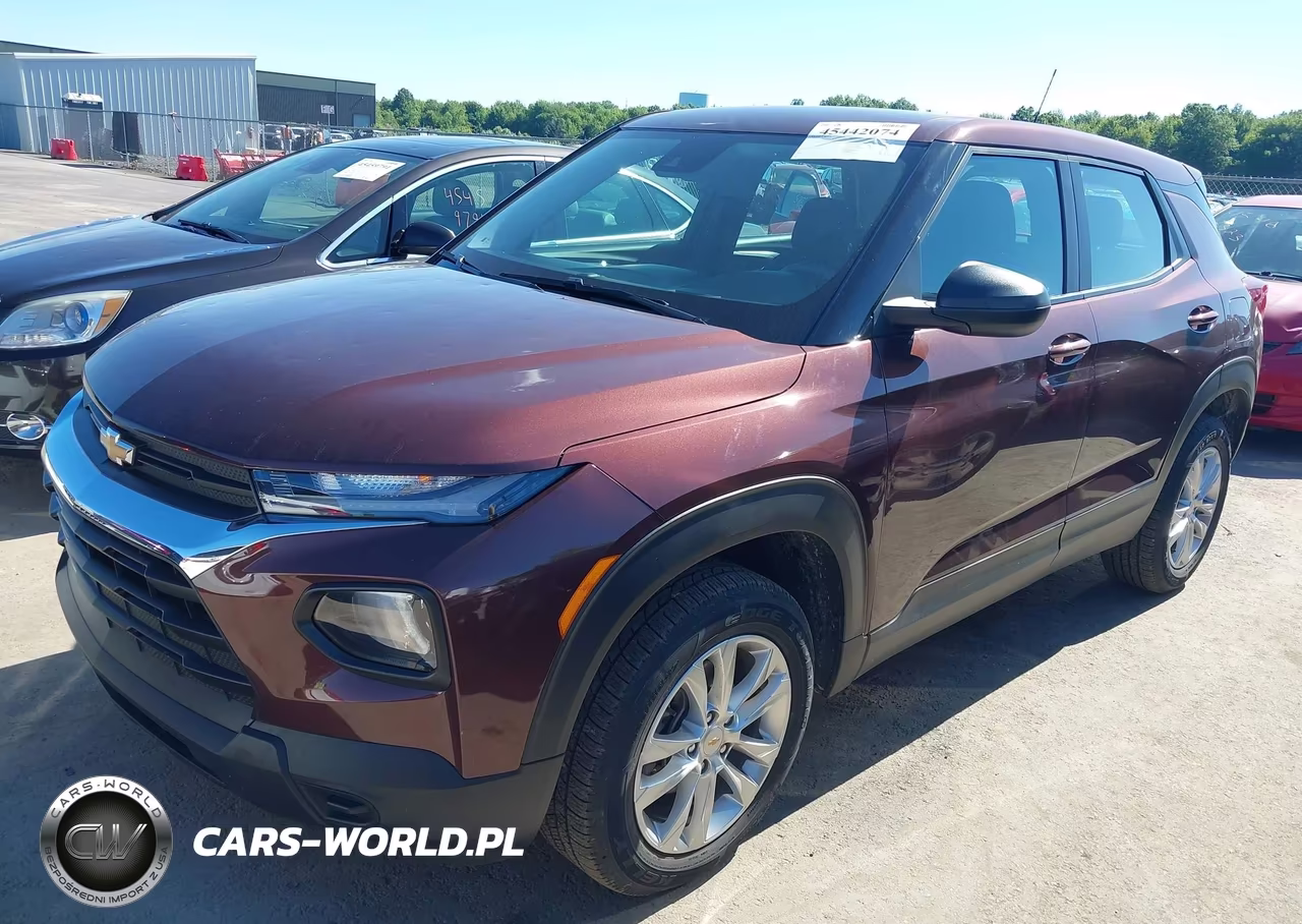 2022 Chevrolet Trailblazer Awd Ls VIN:KL79MNSL2NB014281 - 2