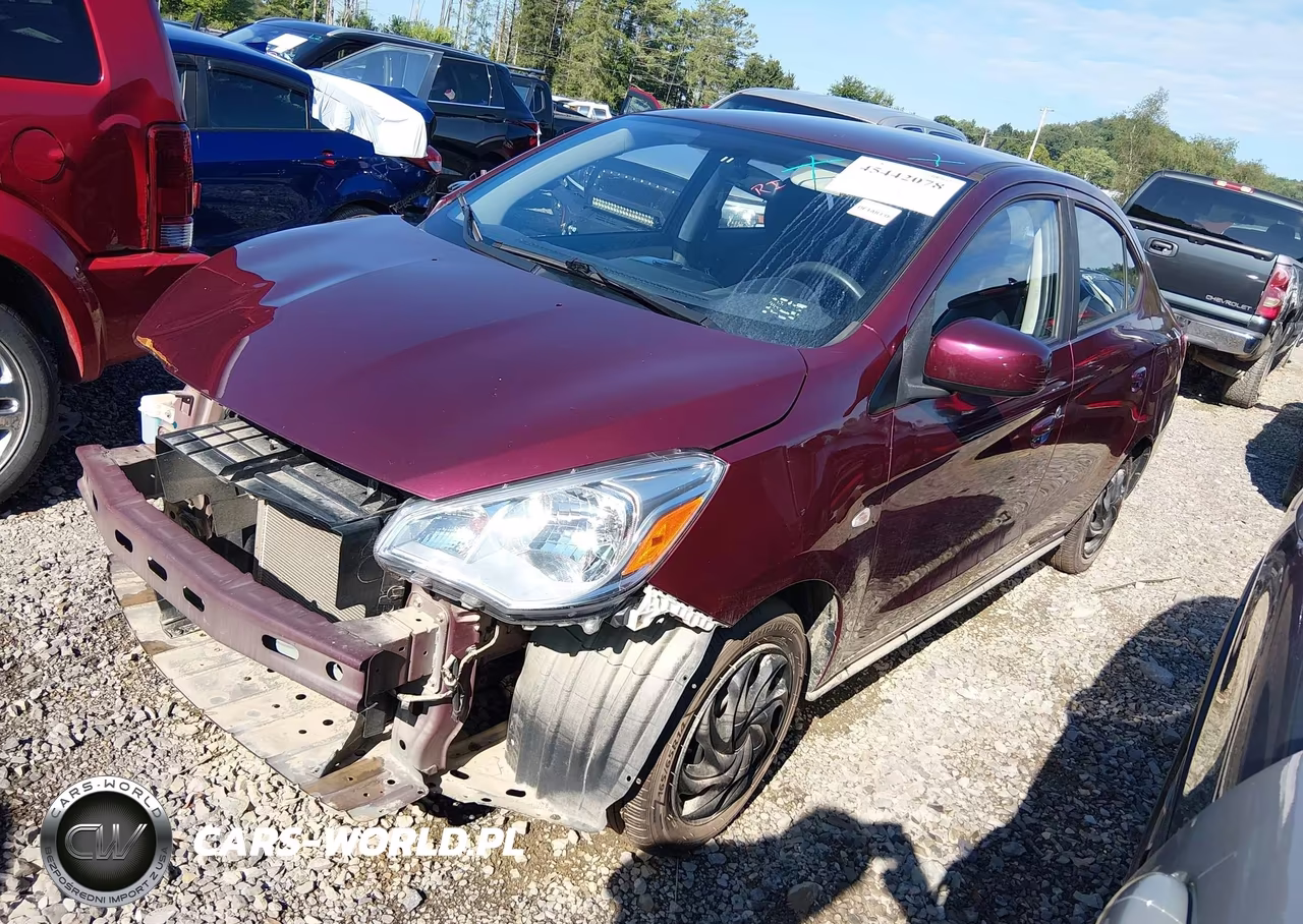 2020 Mitsubishi Mirage G4 Es VIN:ML32F3FJ0LHF00227 - 2