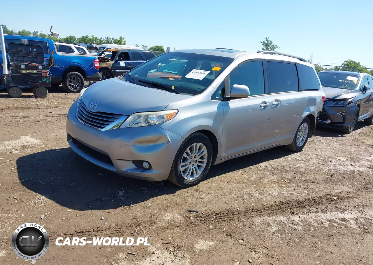 2015 Toyota Sienna Xle Premium 8 Passenger VIN:5TDYK3DC3FS679285 - 2