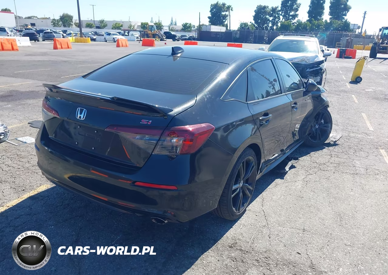 2026 Honda Civic Si Sedan VIN:2HGFE1E5XTH474321 - 4