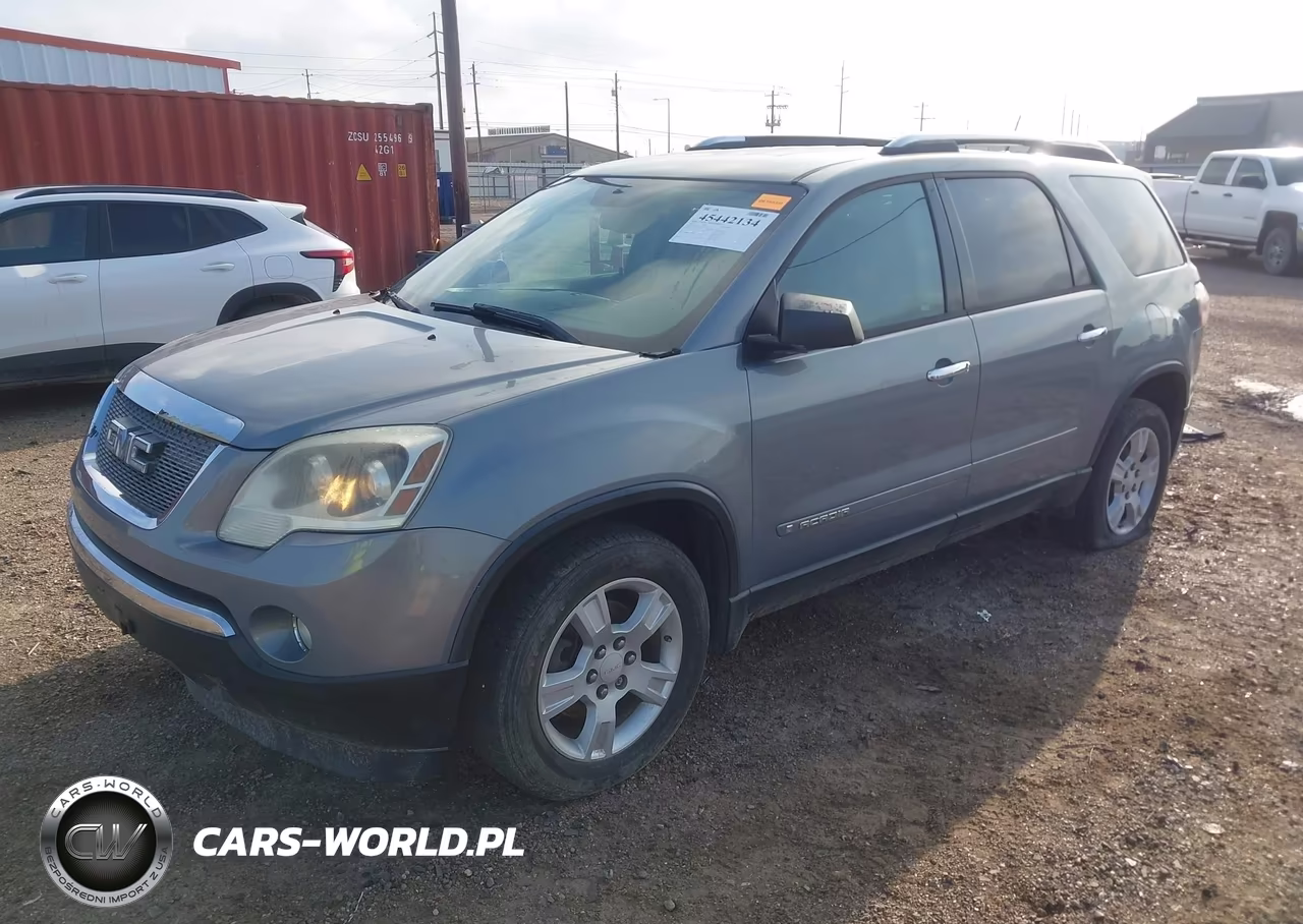 2007 GMC Acadia Sle-1 VIN:1GKER13767J138094 - 2
