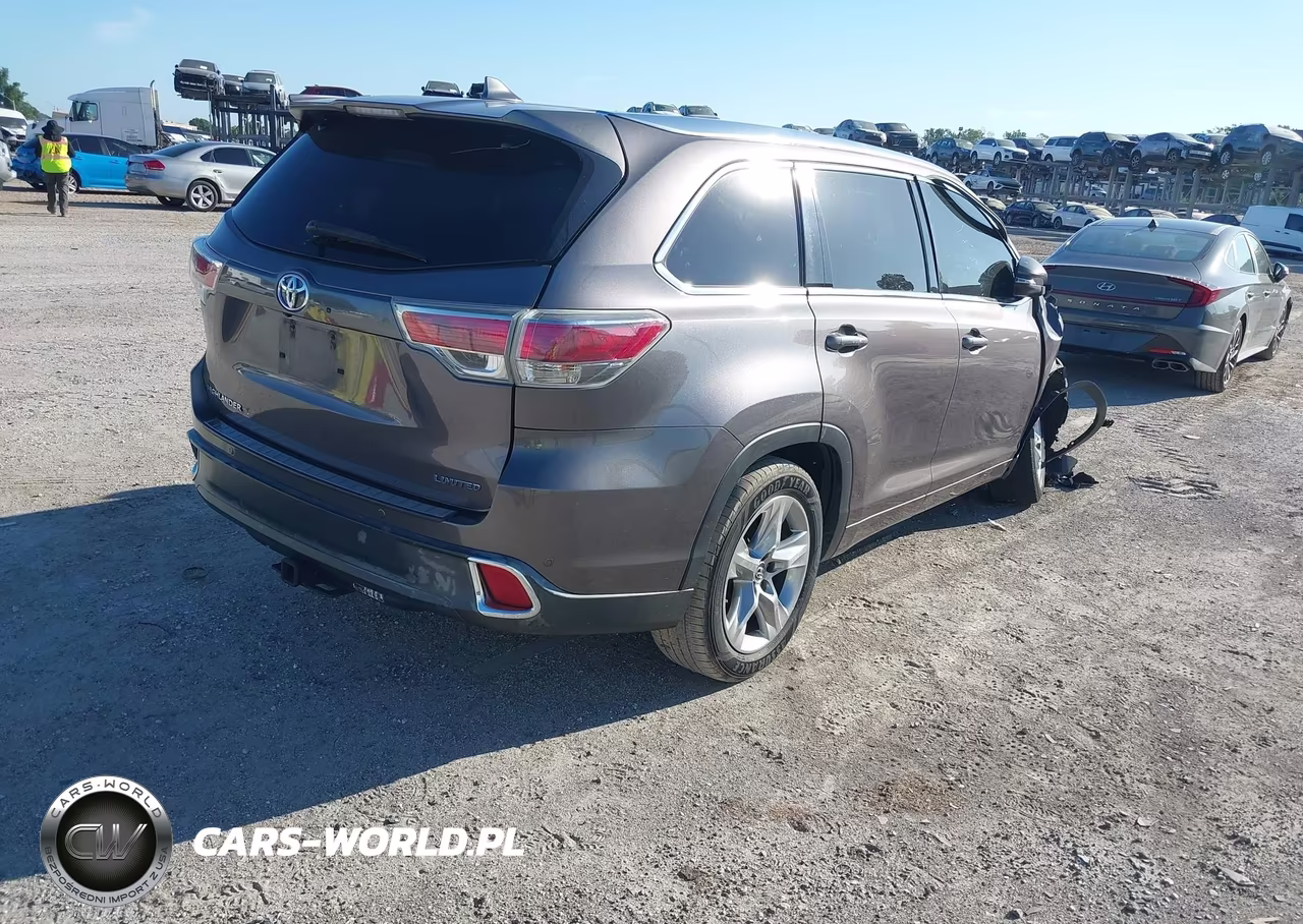 2016 Toyota Highlander Limited V6 VIN:5TDYKRFH9GS131871 - 4