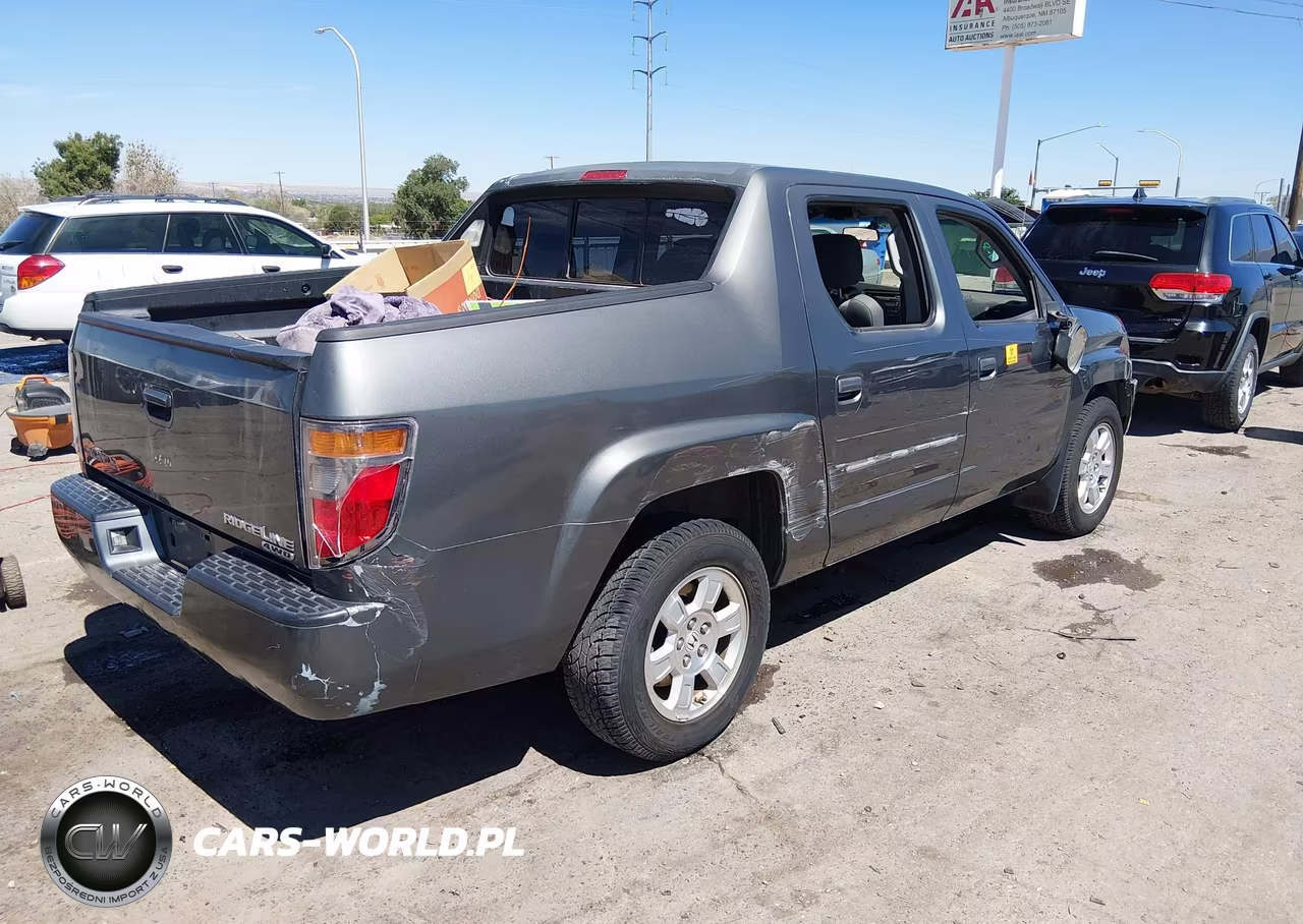 2008 Honda Ridgeline Rts VIN:2HJYK16448H532304 - 4