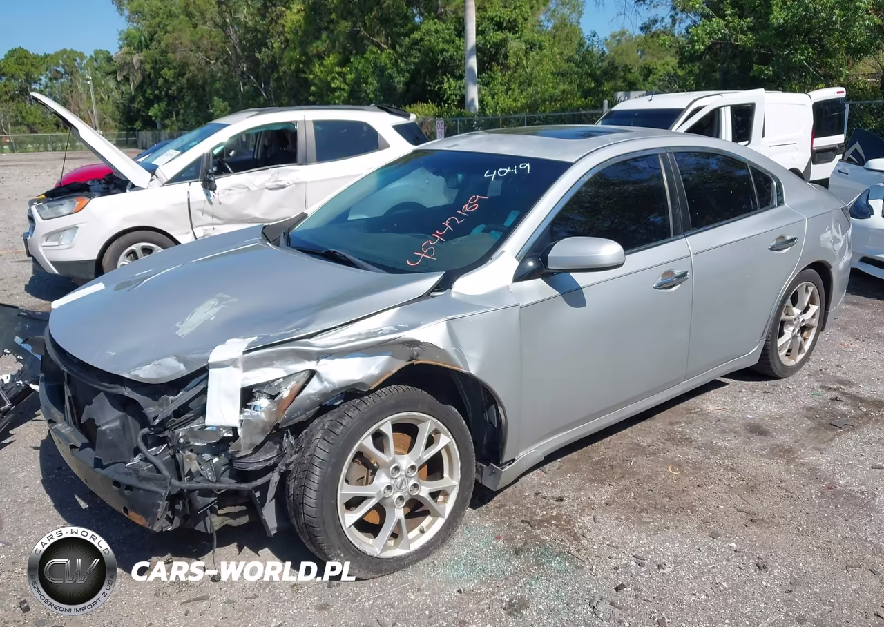 2012 Nissan Maxima 3.5 Sv VIN:1N4AA5AP3CC844049 - 2