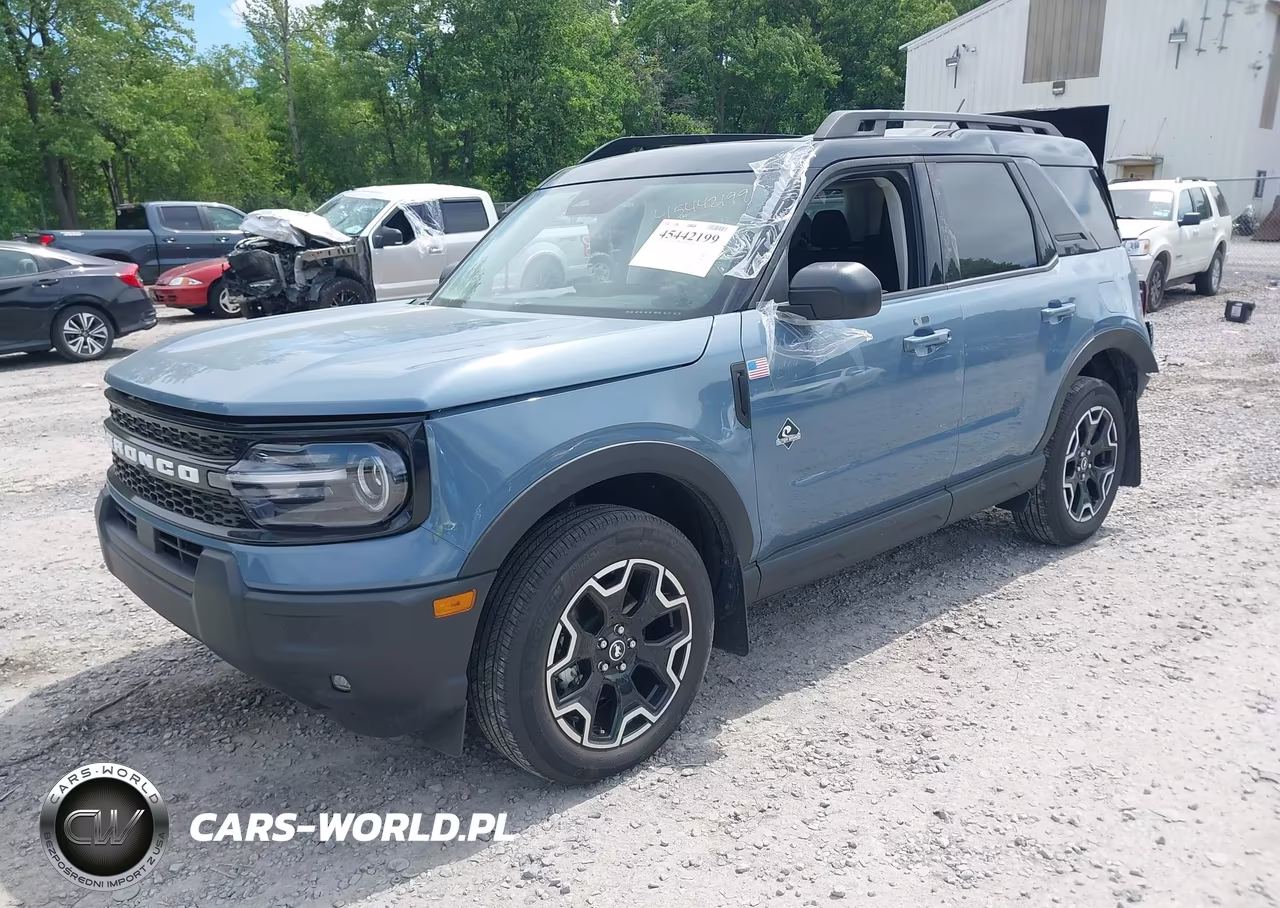 2025 Ford Bronco Sport Outer Banks VIN:3FMCR9CN8SRE42280 - 2