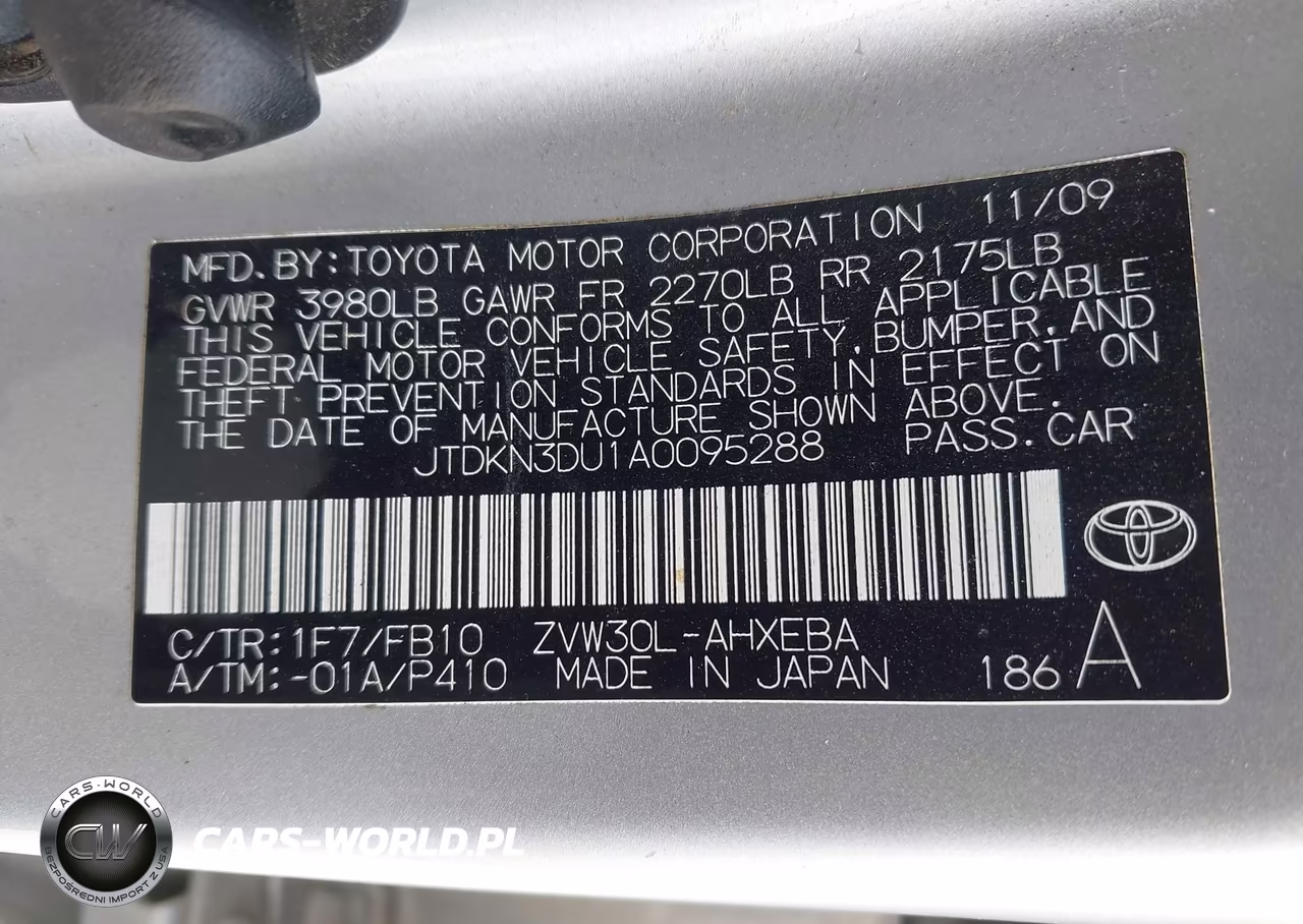 2010 Toyota Prius Ii VIN:JTDKN3DU1A0095288 - 9