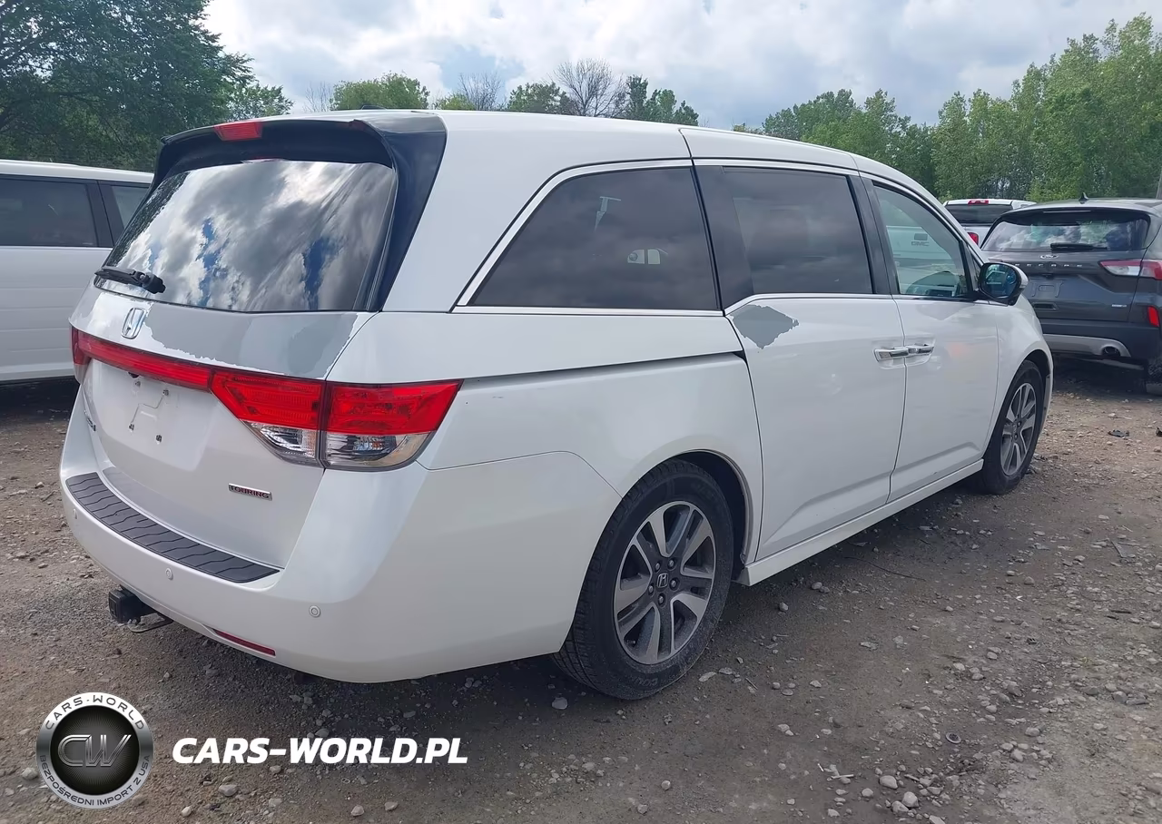 2014 Honda Odyssey Touring-Touring Elite VIN:5FNRL5H97EB056184 - 4