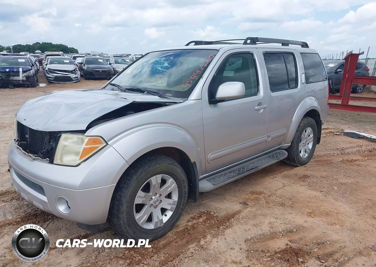 2005 Nissan Pathfinder Le VIN:5N1AR18UX5C783790 - 2