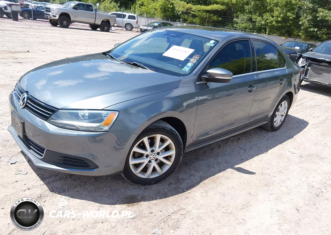 2013 Volkswagen Jetta 2.5L Se VIN:3VWDP7AJ8DM444787 - 2