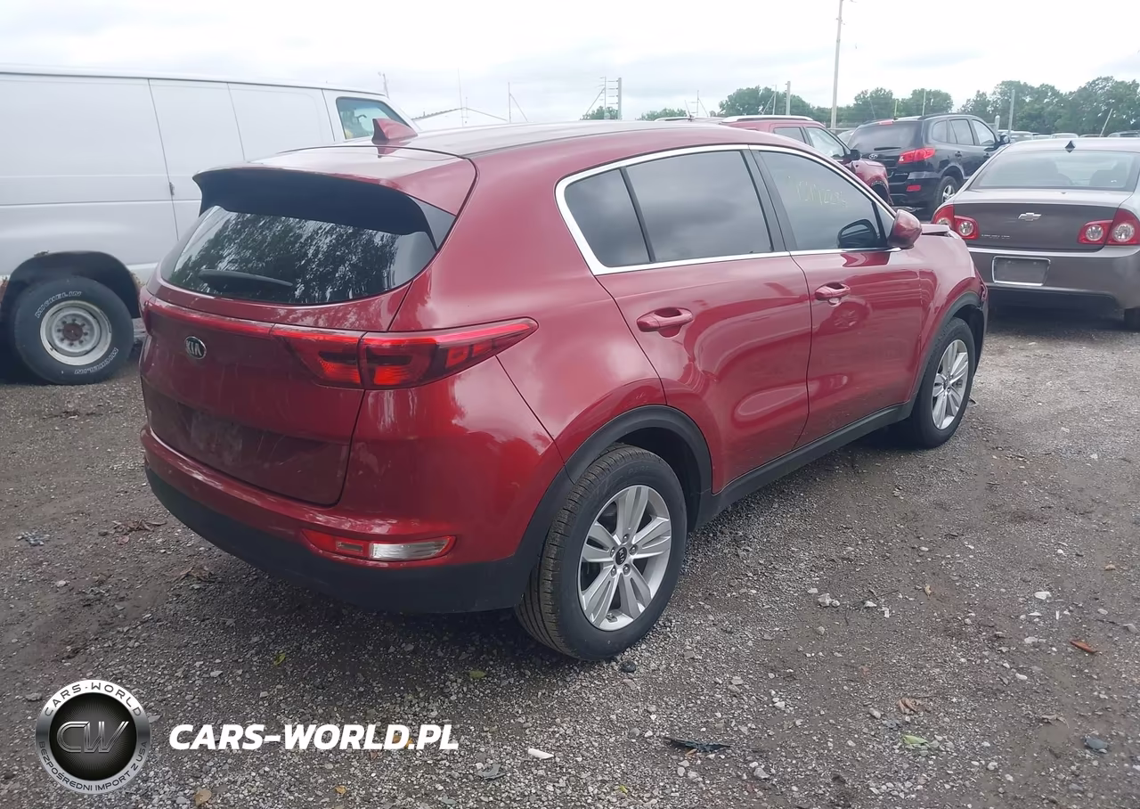 2017 Kia Sportage Lx VIN:KNDPM3AC3H7070625 - 4