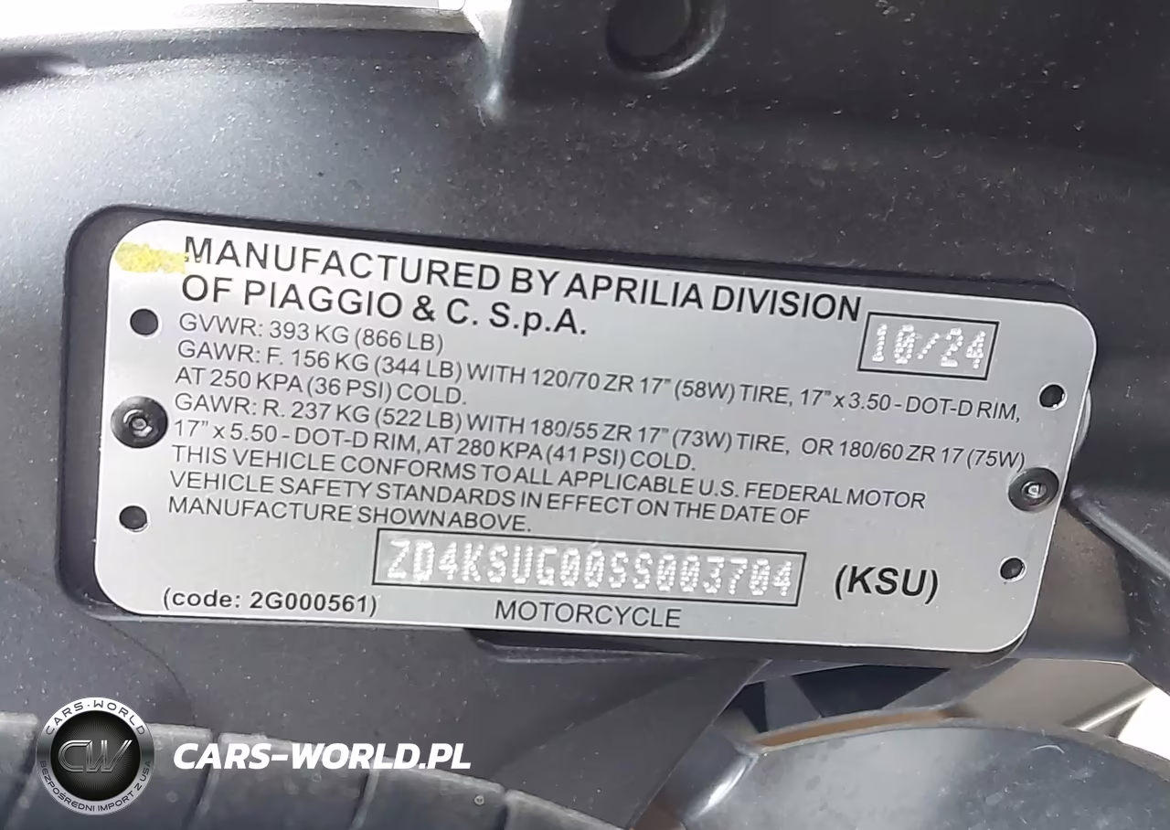 2025 Aprilia Rs 660 VIN:ZD4KSUG00SS003704 - 10