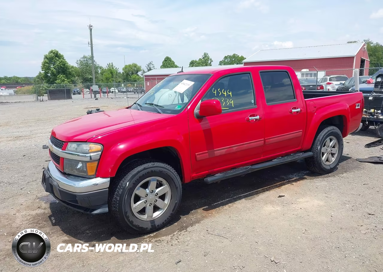 2012 Chevrolet Colorado Lt W-2Lt VIN:1GCHTDFE9C8136458 - 2