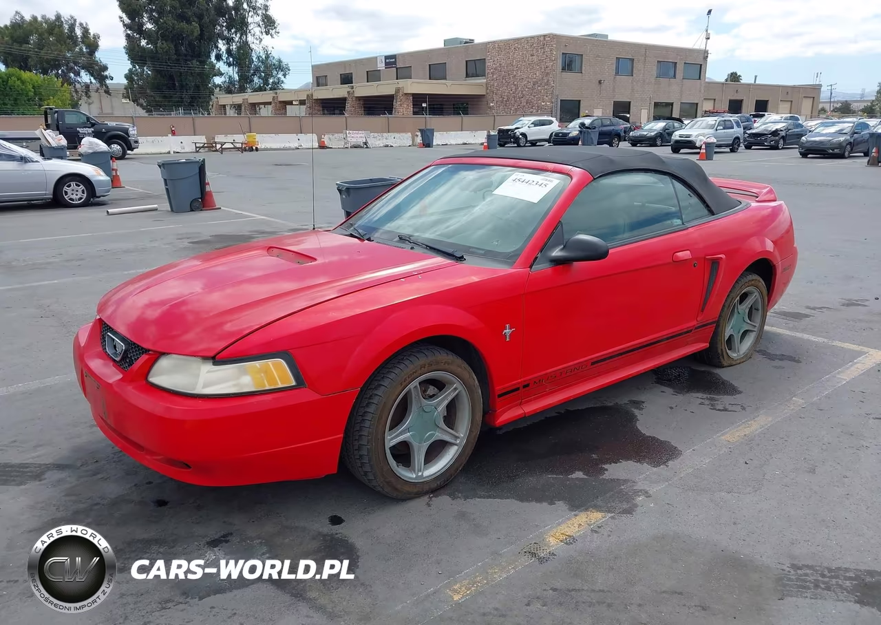 2000 Ford Mustang VIN:1FAFP4448YF166663 - 2