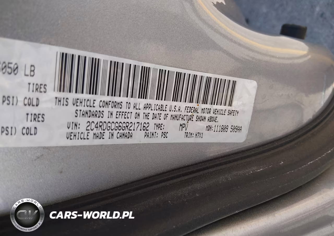 2016 Dodge Grand Caravan Sxt VIN:2C4RDGCG6GR217162 - 9