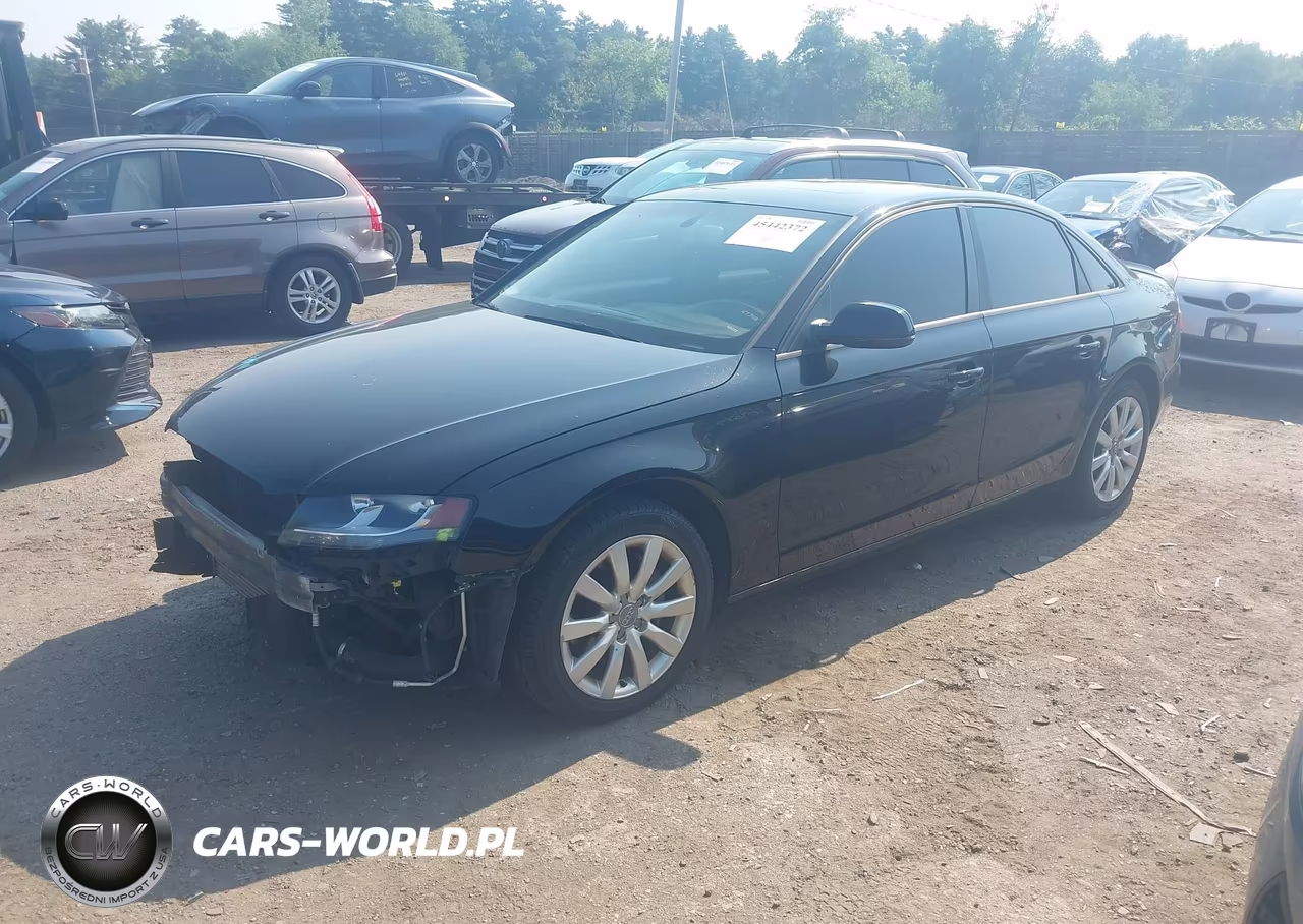 2012 Audi A4 2.0T Premium VIN:WAUBFAFL2CN011648 - 2
