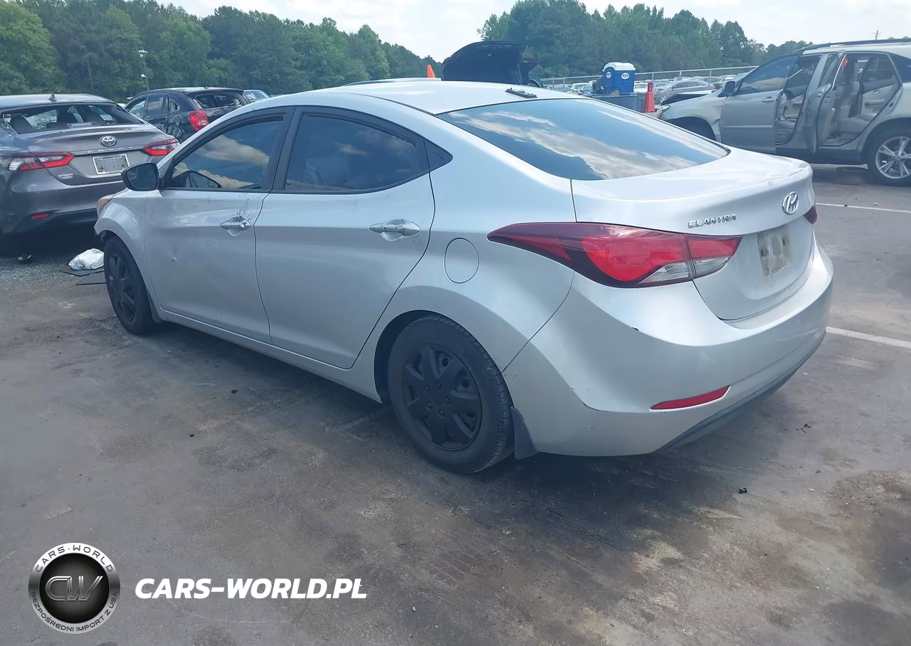 2016 Hyundai Elantra Se VIN:KMHDH4AE4GU530966 - 3