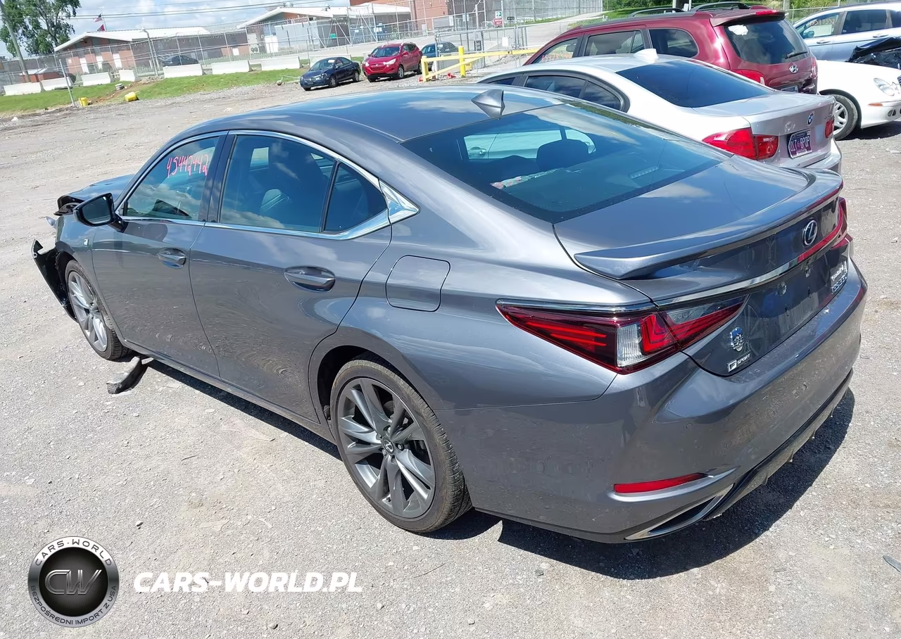 2021 Lexus Es 350 F Sport VIN:58AGZ1B12MU103424 - 3