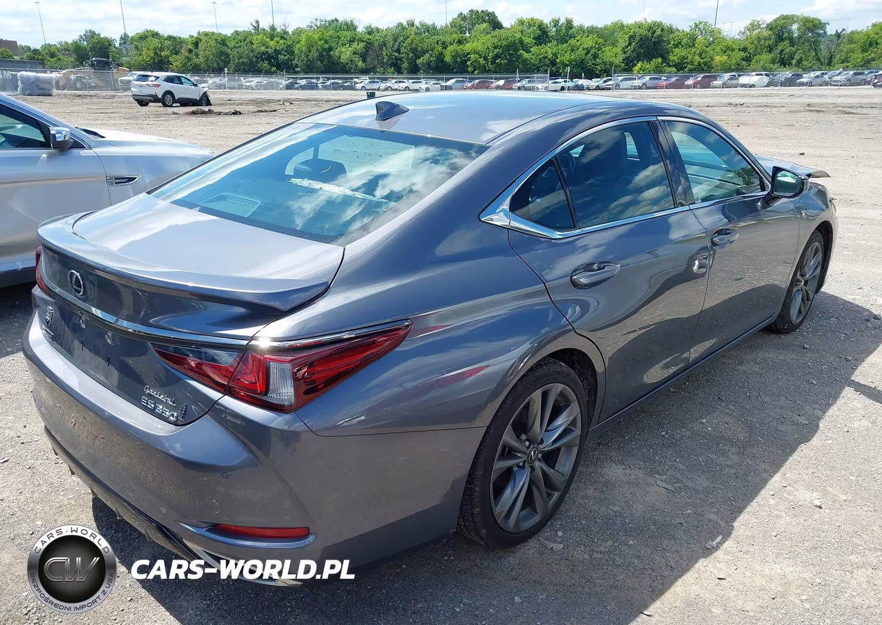 2021 Lexus Es 350 F Sport VIN:58AGZ1B12MU103424 - 4