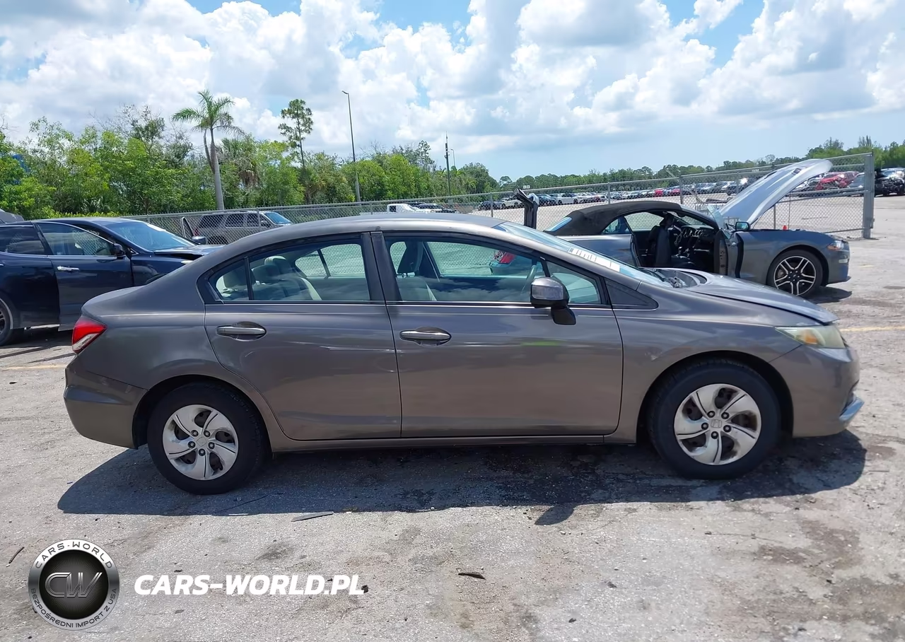 2013 Honda Civic Lx VIN:2HGFB2F50DH525601 - 13