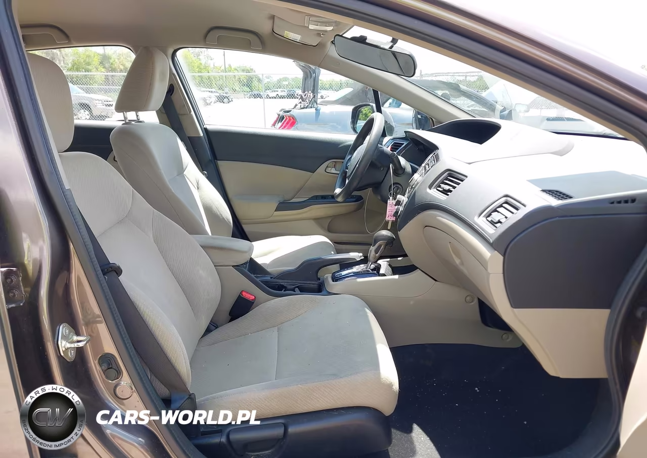 2013 Honda Civic Lx VIN:2HGFB2F50DH525601 - 5