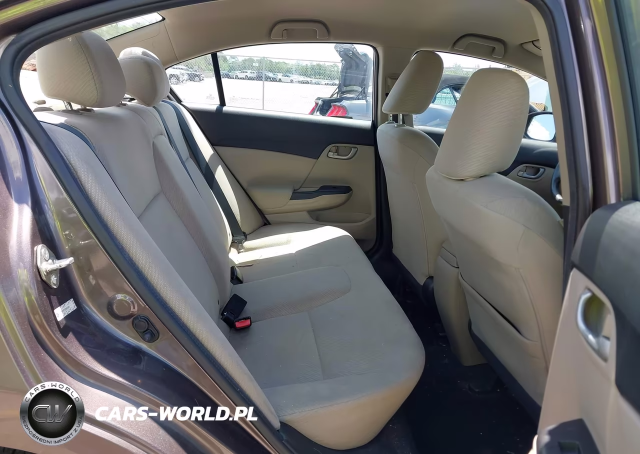 2013 Honda Civic Lx VIN:2HGFB2F50DH525601 - 8