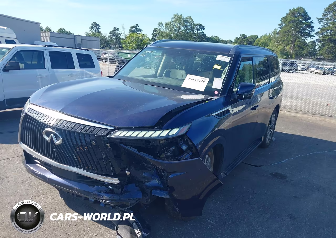2025 Infiniti Qx80 Luxe Awd VIN:JN8AZ3BE0S9700155 - 2