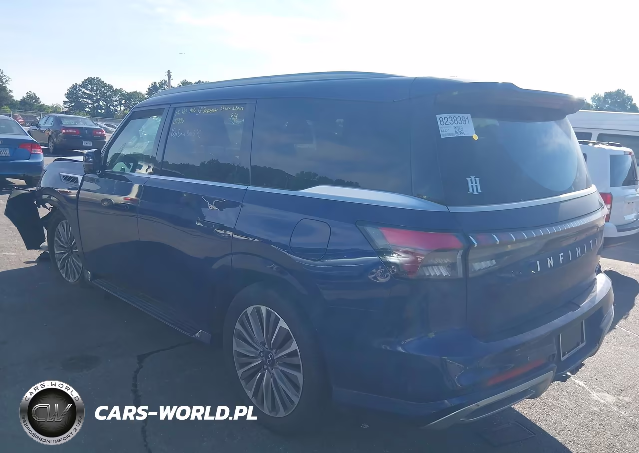 2025 Infiniti Qx80 Luxe Awd VIN:JN8AZ3BE0S9700155 - 3