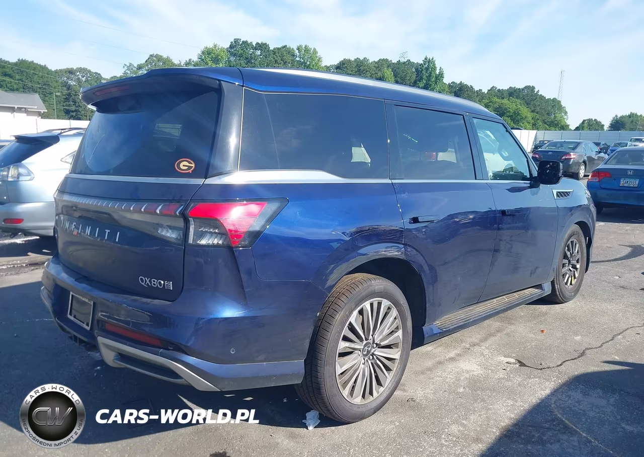 2025 Infiniti Qx80 Luxe Awd VIN:JN8AZ3BE0S9700155 - 4