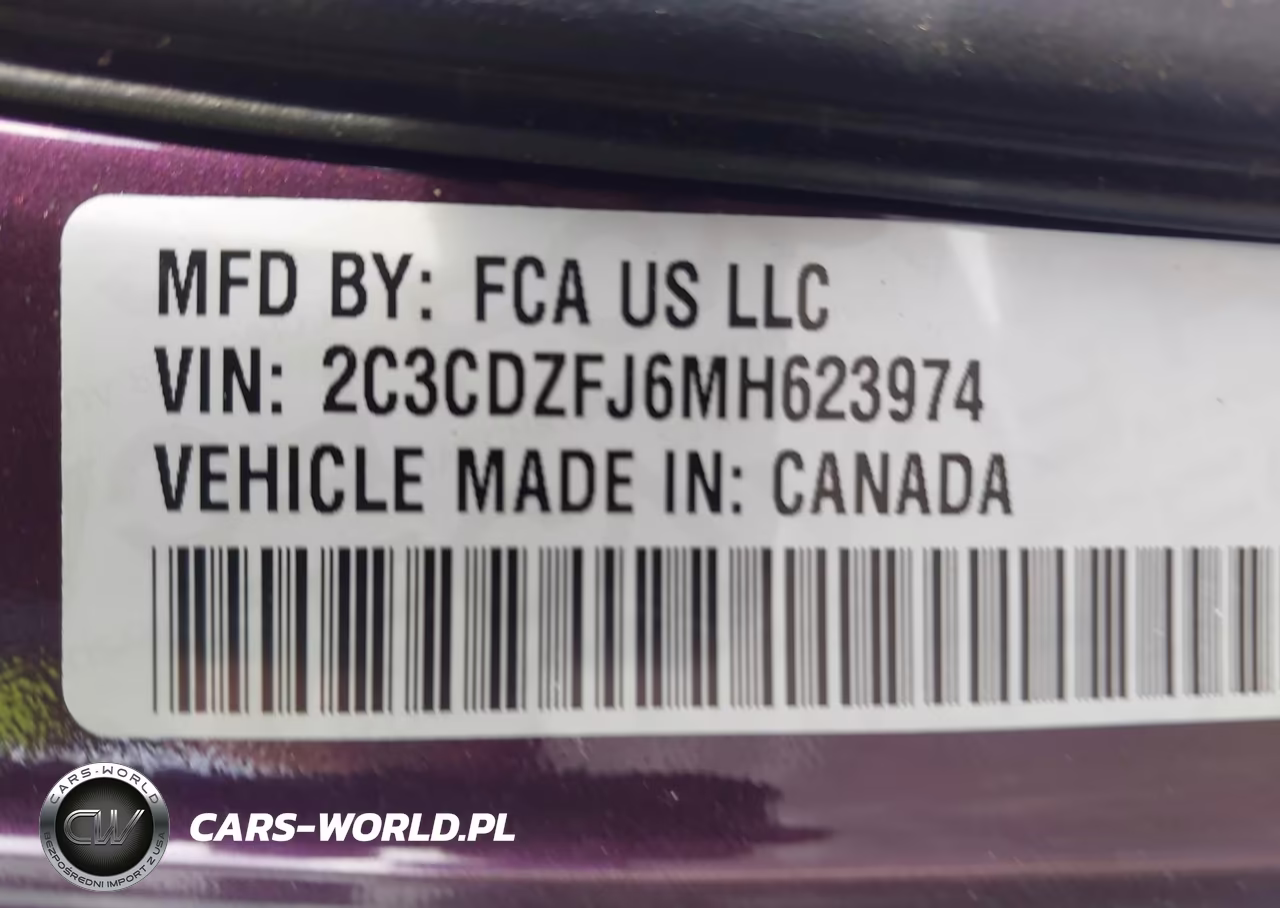2021 Dodge Challenger R-T Scat Pack VIN:2C3CDZFJ6MH623974 - 9