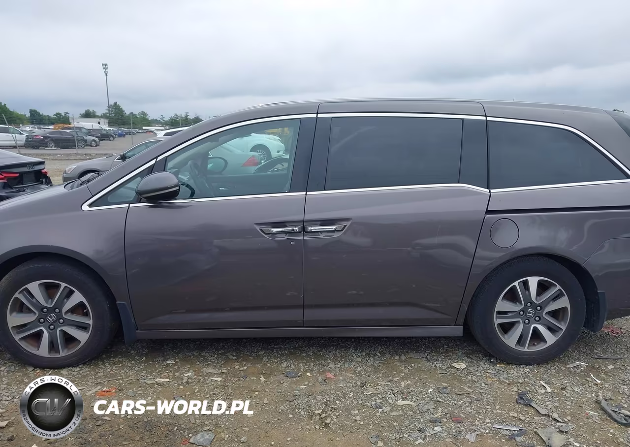 2014 Honda Odyssey Touring-Touring Elite VIN:5FNRL5H95EB032661 - 14