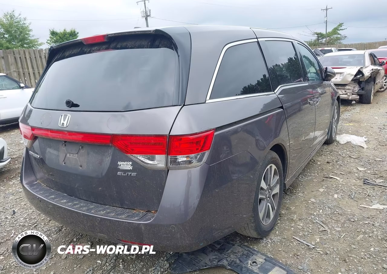 2014 Honda Odyssey Touring-Touring Elite VIN:5FNRL5H95EB032661 - 4