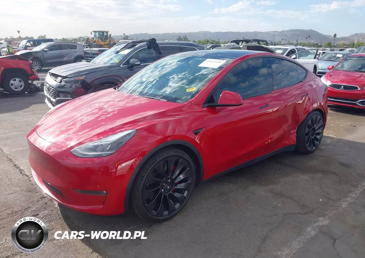 2022 Tesla Model Y Performance Dual Motor All-Wheel Drive VIN:7SAYGDEF4NF513993 - 2