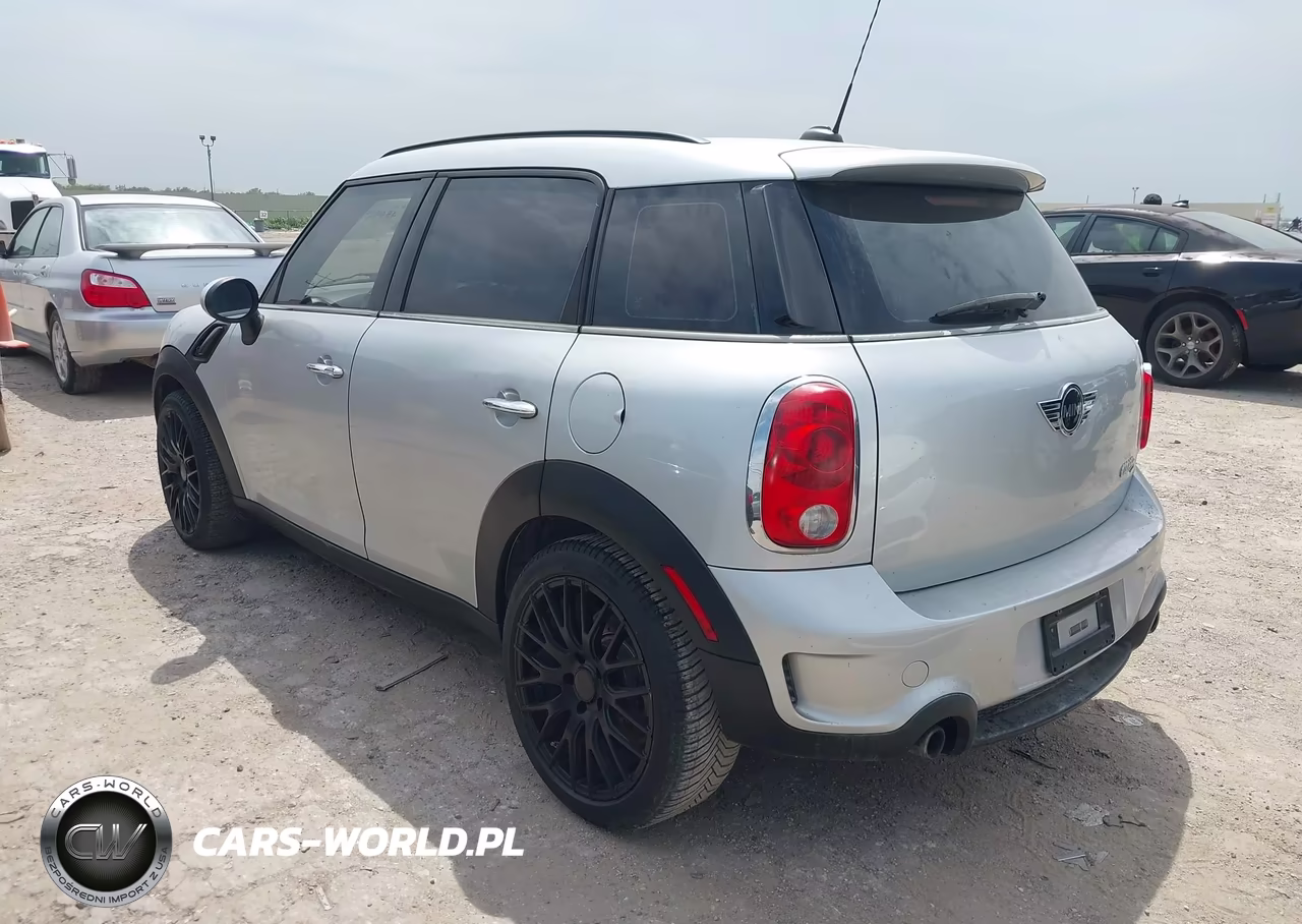 2012 Mini Cooper Countryman S VIN:WMWZC3C58CWL83823 - 3