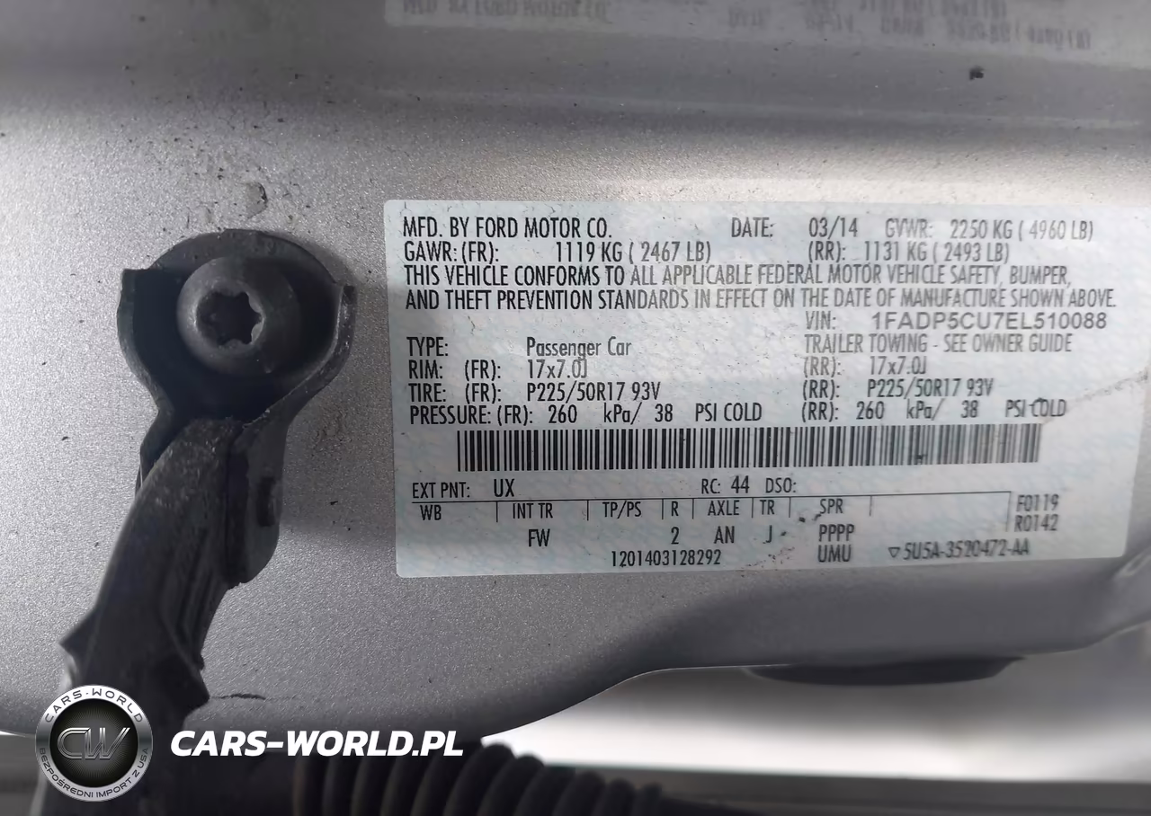 2014 Ford C-Max Premium VIN:1FADP5CU7EL510088 - 9