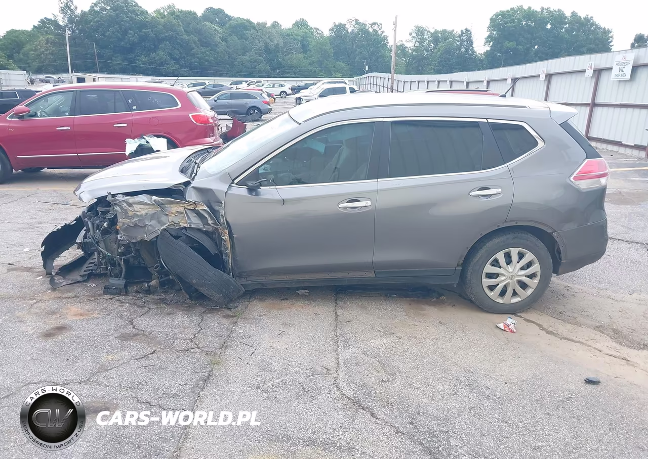 2015 Nissan Rogue S VIN:KNMAT2MT1FP514791 - 13