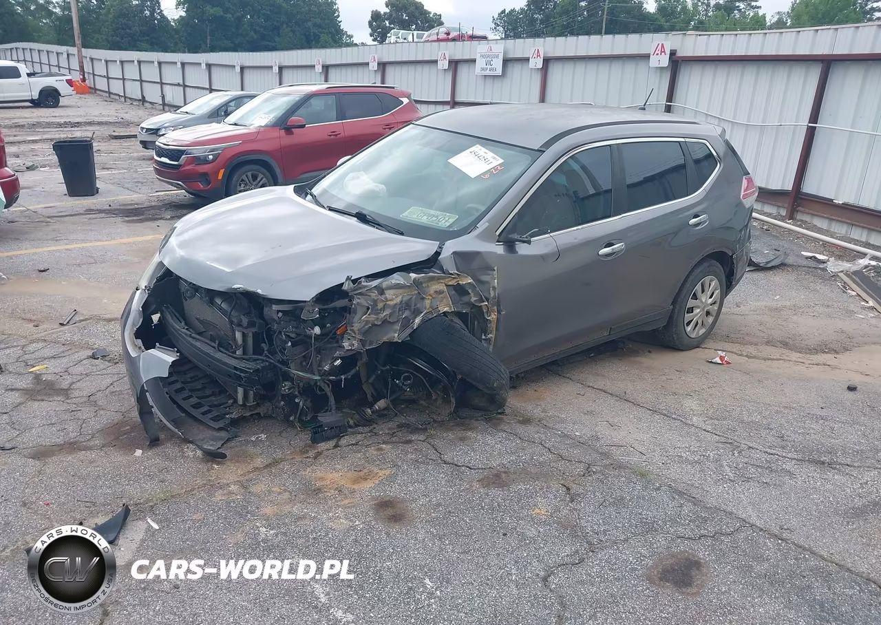 2015 Nissan Rogue S VIN:KNMAT2MT1FP514791 - 2