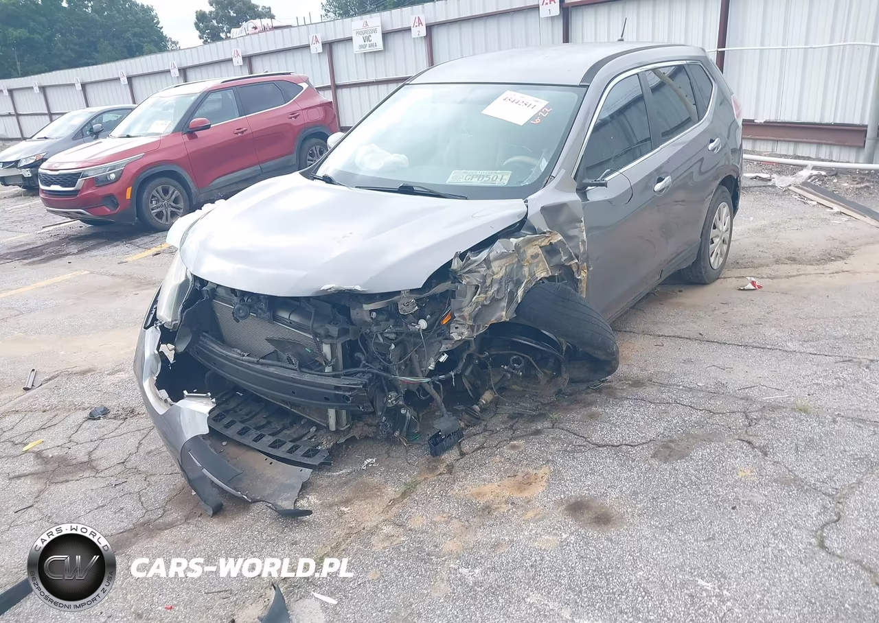 2015 Nissan Rogue S VIN:KNMAT2MT1FP514791 - 6