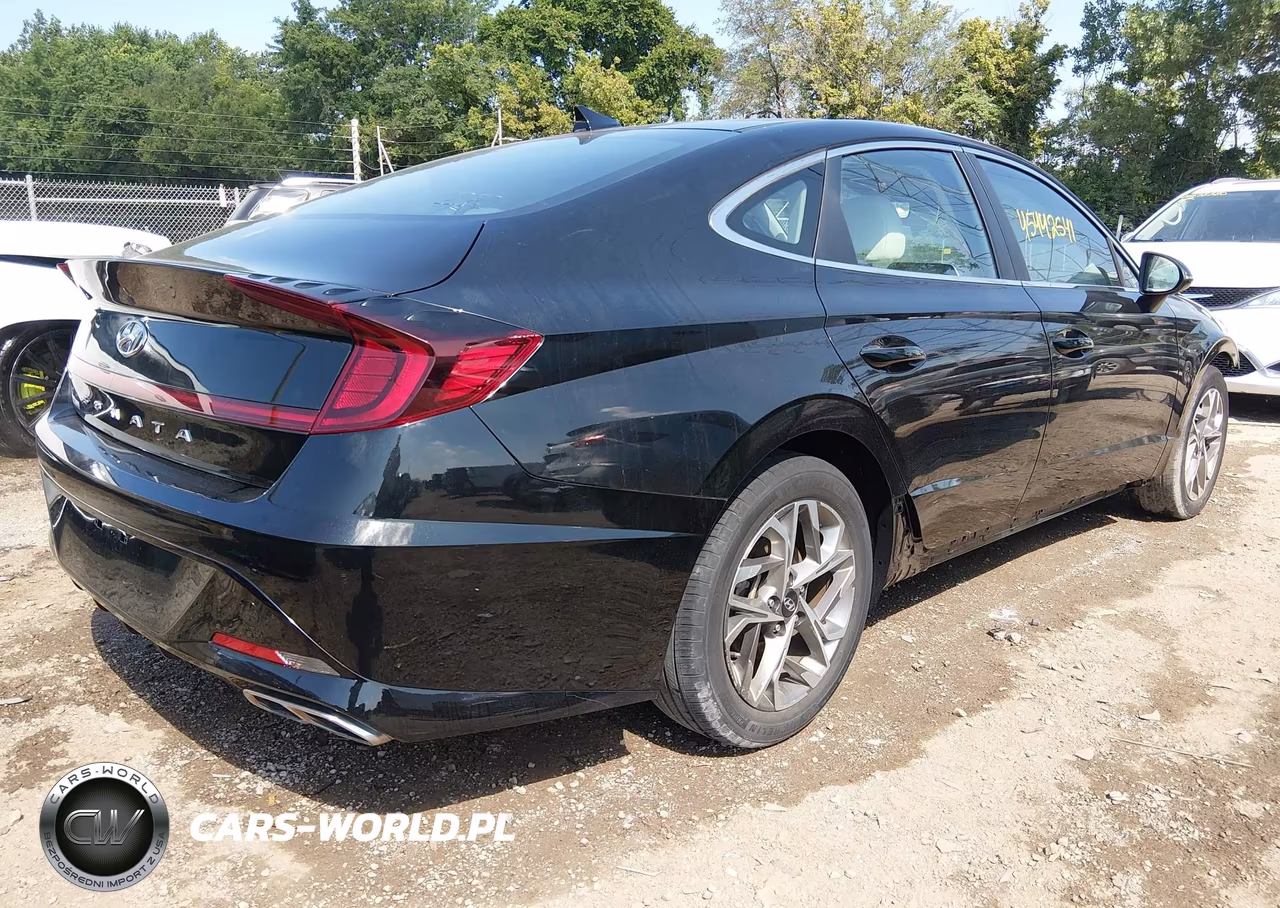2022 Hyundai Sonata Sel VIN:KMHL64JA5NA238689 - 4