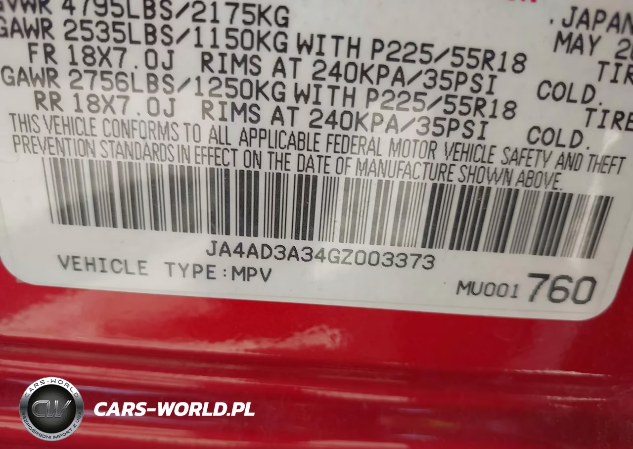 2016 Mitsubishi Outlander Se VIN:JA4AD3A34GZ003373 - 9