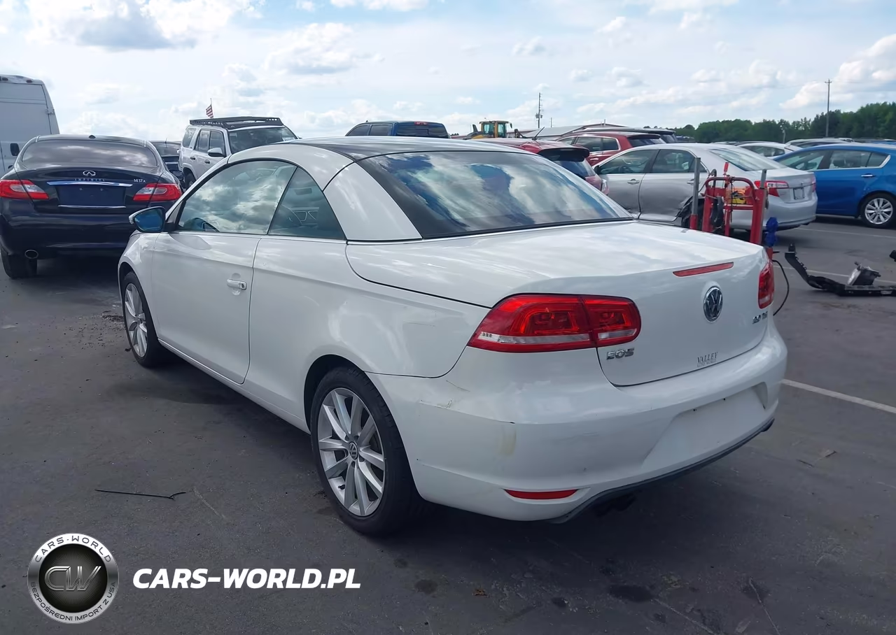 2013 Volkswagen Eos Komfort VIN:WVWBW8AH2DV000956 - 3