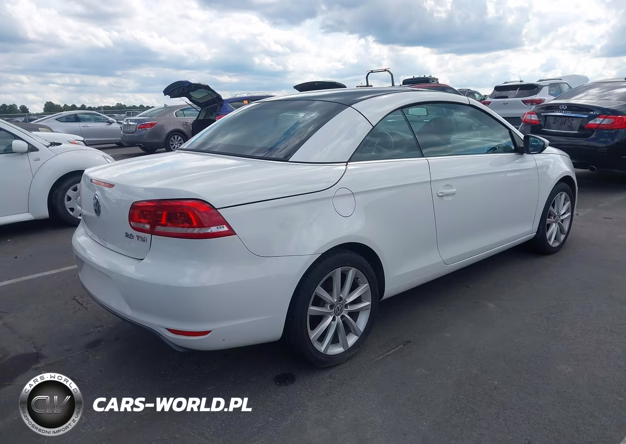 2013 Volkswagen Eos Komfort VIN:WVWBW8AH2DV000956 - 4