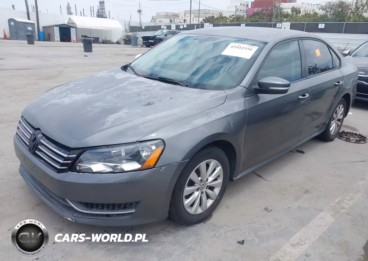 2012 Volkswagen Passat 2.5L S VIN:1VWAP7A38CC064790 - 2