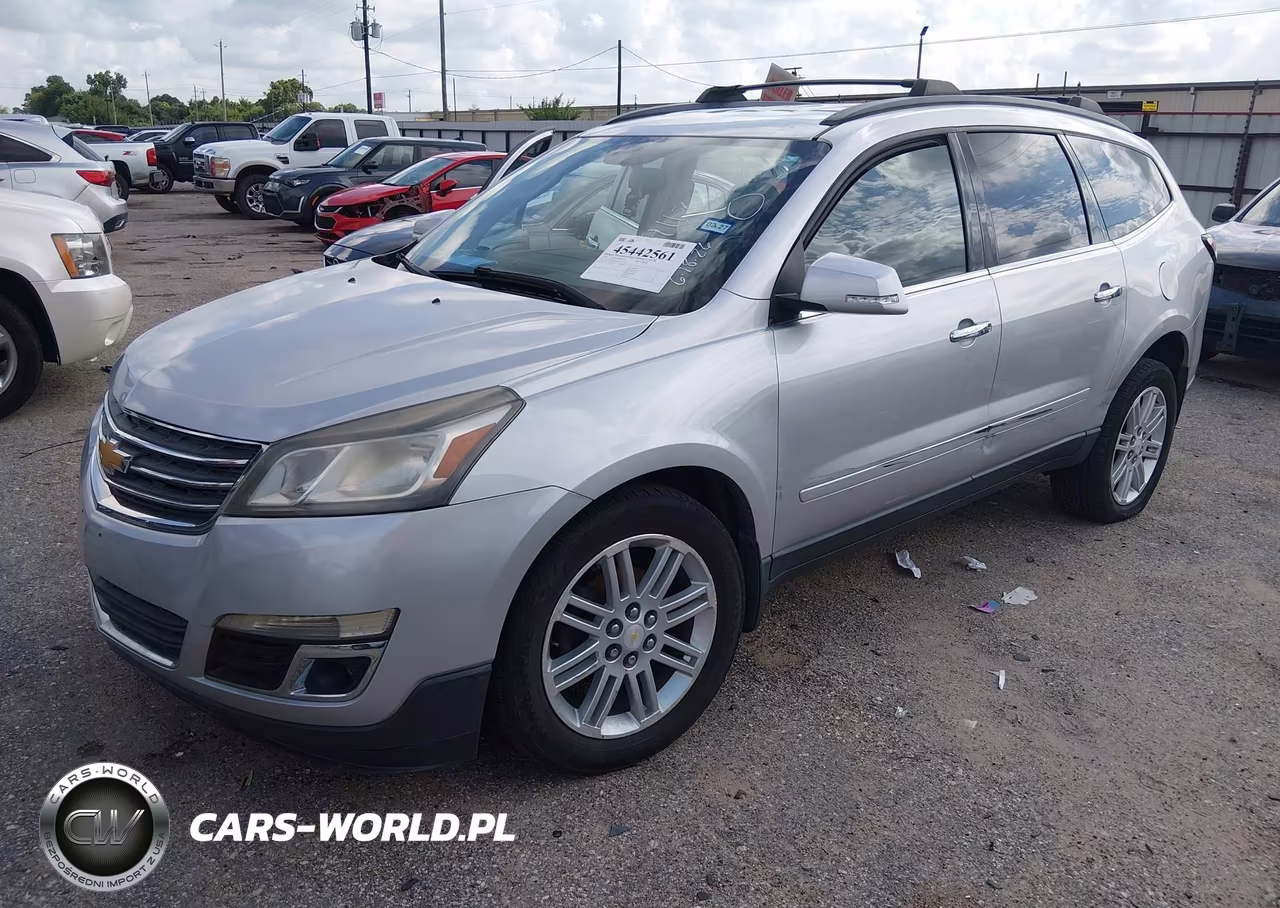 2015 Chevrolet Traverse Lt VIN:1GNKRGKD7FJ149118 - 2