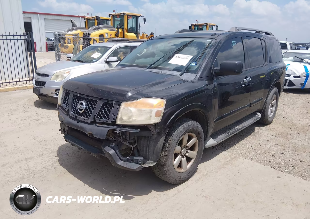2015 Nissan Armada Platinum-Sl-Sv VIN:5N1AA0NDXFN601405 - 2