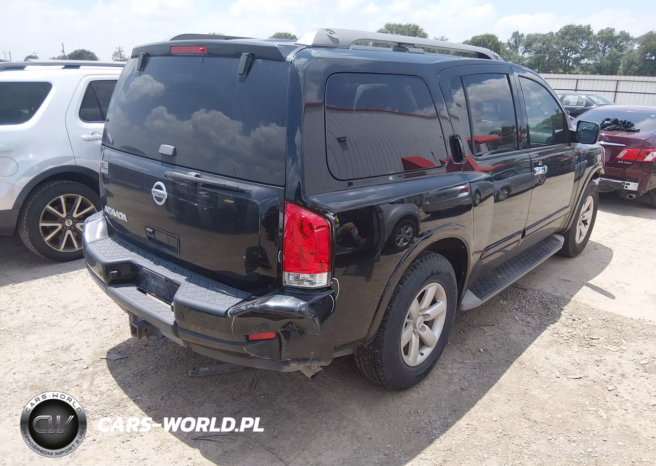 2015 Nissan Armada Platinum-Sl-Sv VIN:5N1AA0NDXFN601405 - 4