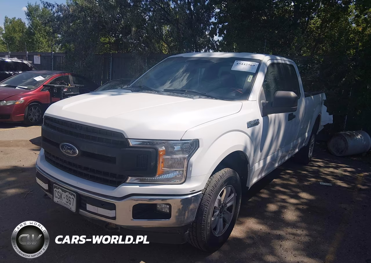 2018 Ford F-150 Xl-Xlt VIN:1FTEX1EBXJFD71344 - 2
