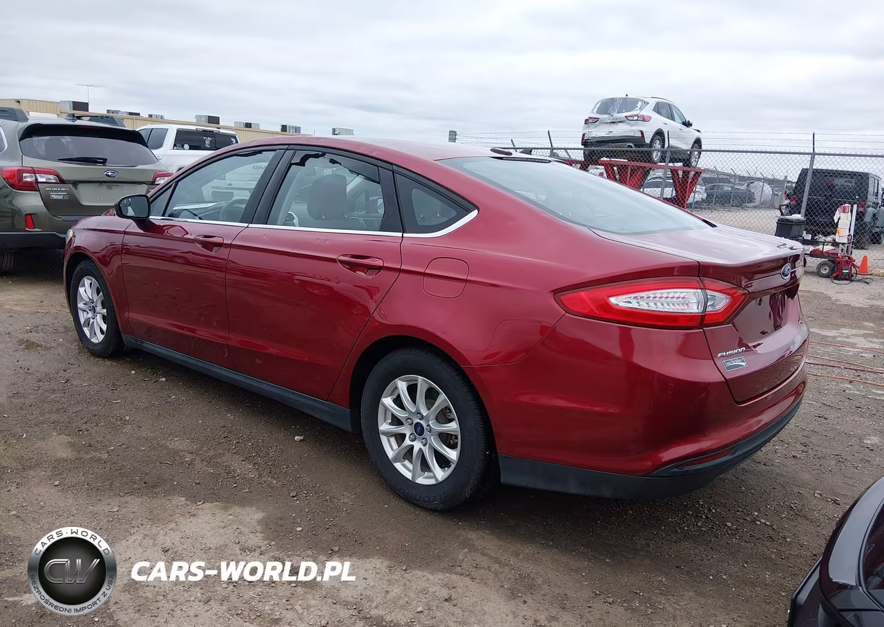 2015 Ford Fusion S VIN:3FA6P0G75FR136938 - 3