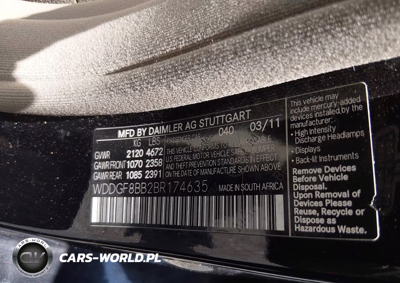 2011 Mercedes-Benz C 300 Luxury 4Matic-Sport 4Matic VIN:WDDGF8BB2BR174635 - 9