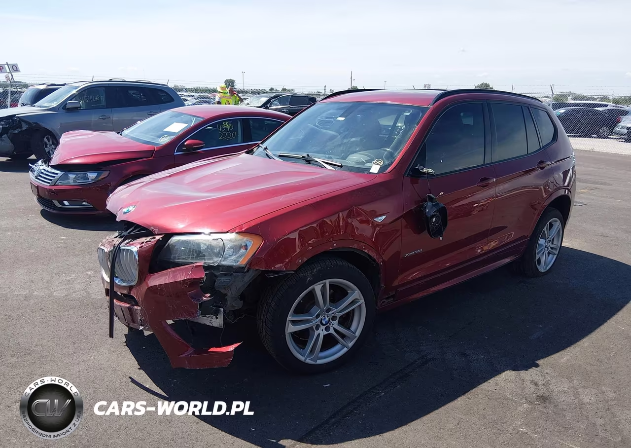 2013 BMW X3 xDrive35I VIN:5UXWX7C52DL980761 - 2